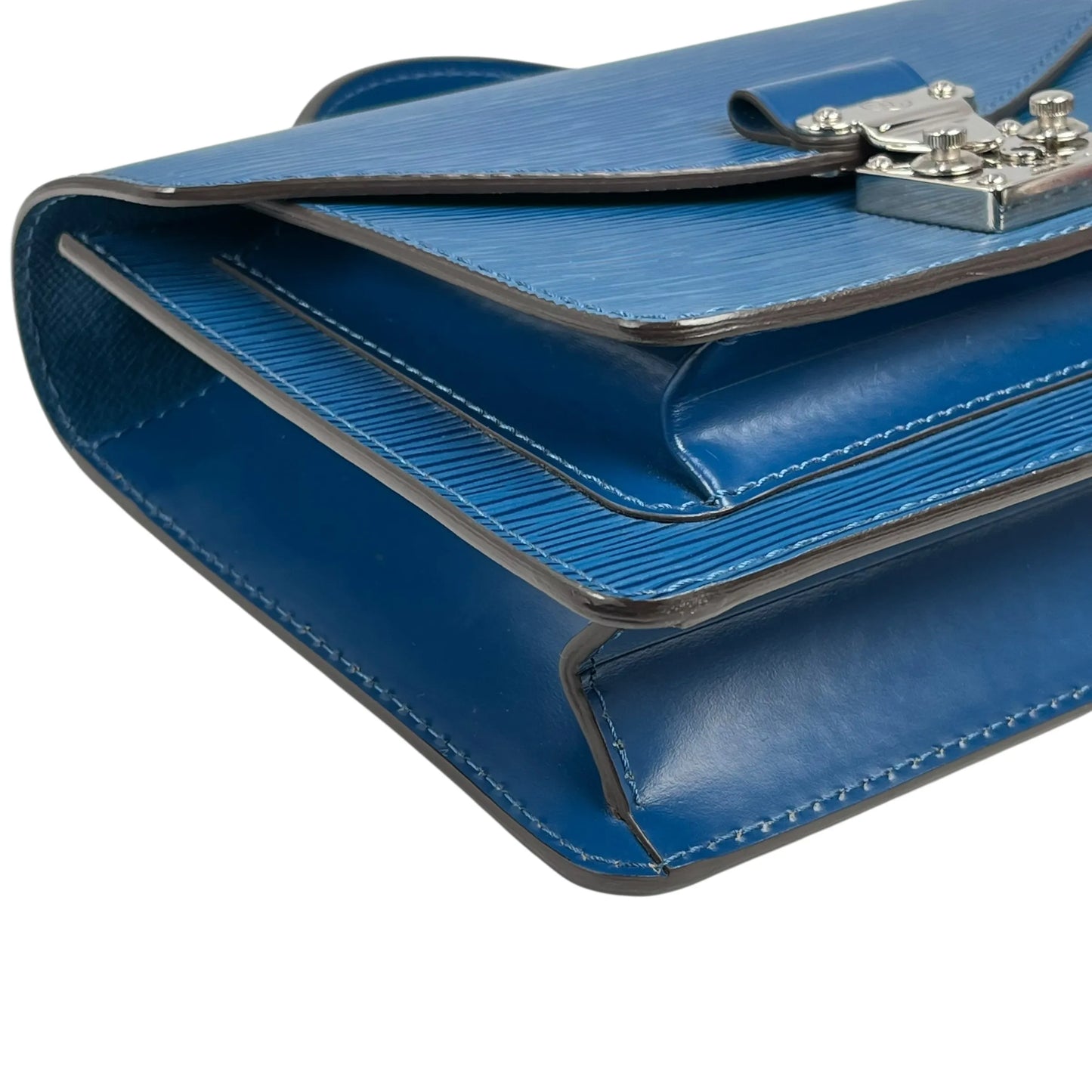 Louis Vuitton Epi Monceau BB Hand Bag - Blue