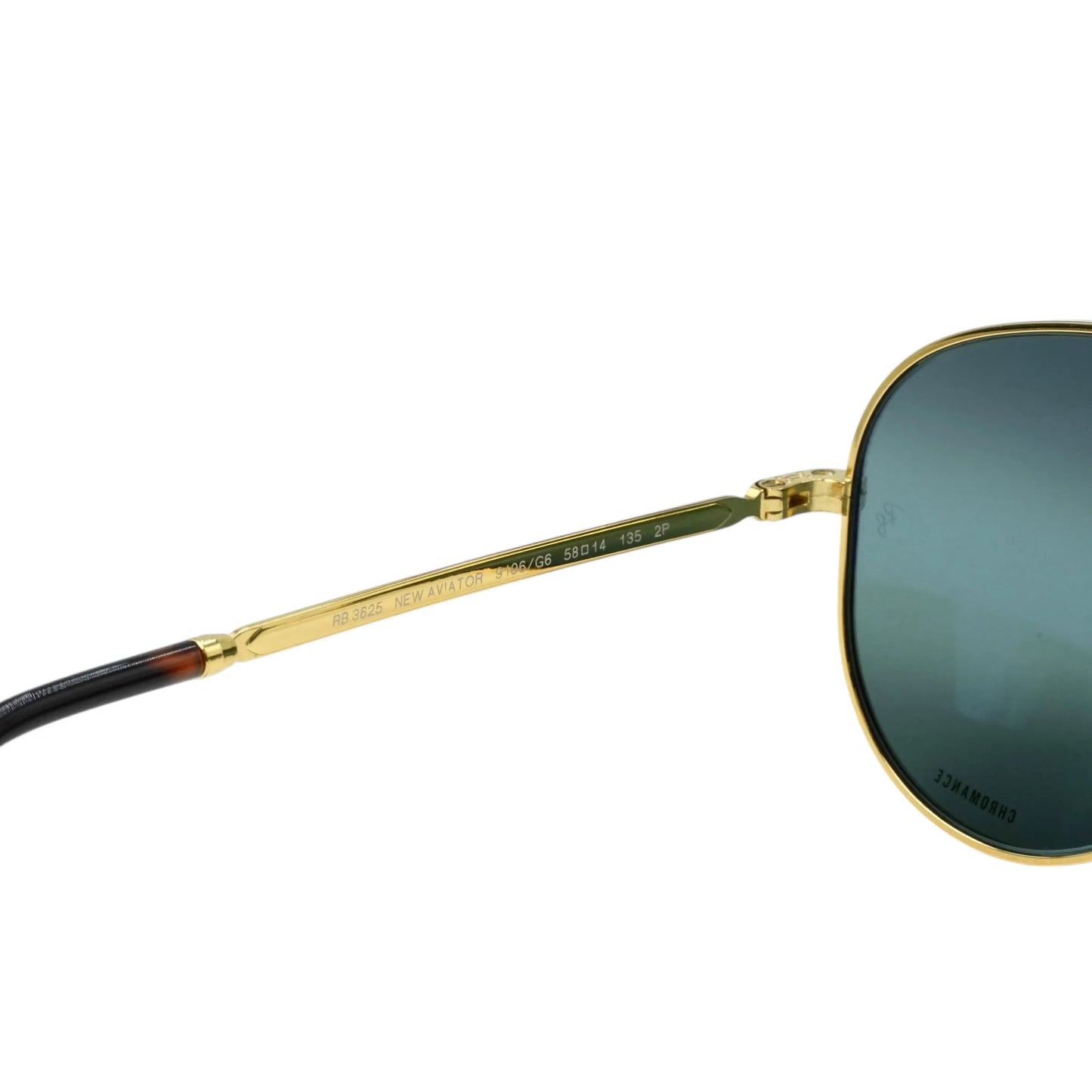 Ray-Ban Gold Frame Sunglasses - Gold - 34030