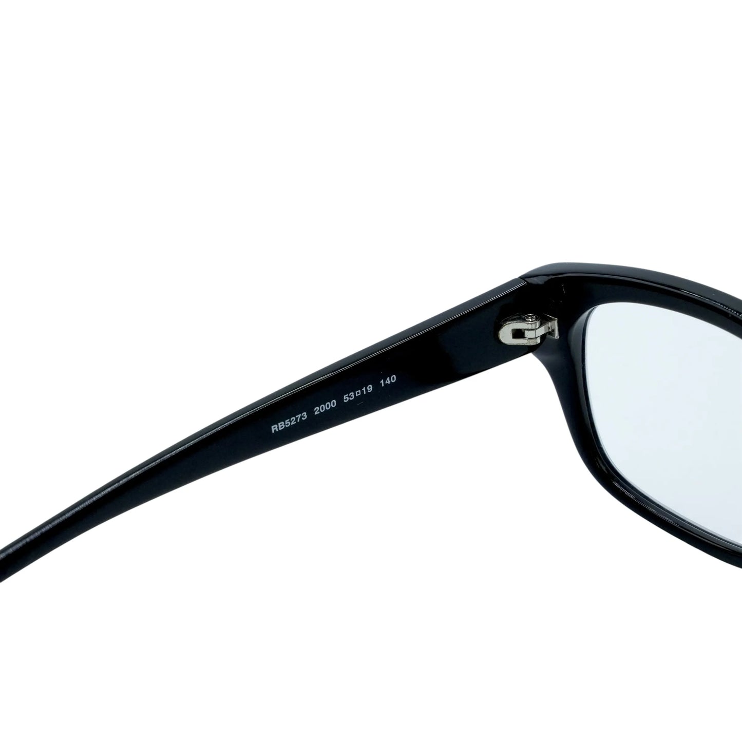Ray-Ban Black Frame Sunglasses - Clear Lens - 30199