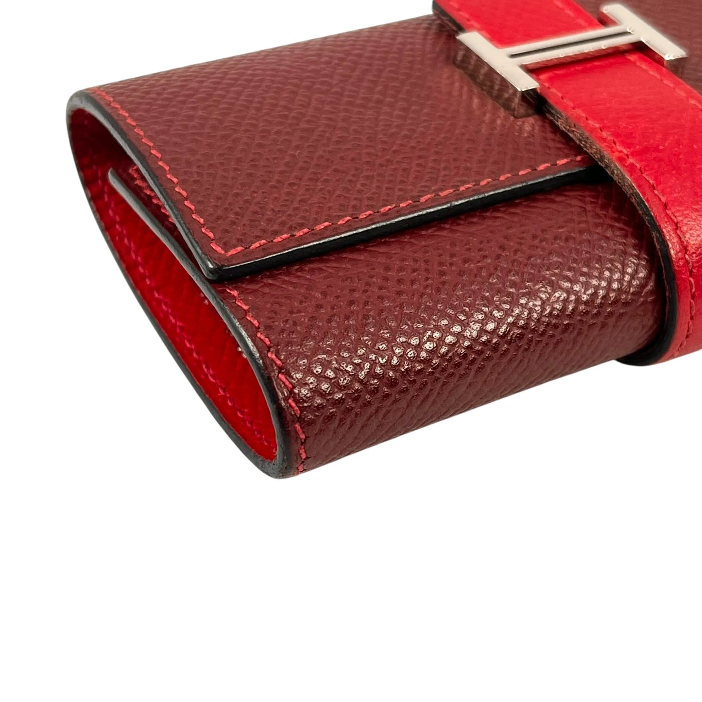 Hermès Bearn Key Case - Rouge Red
