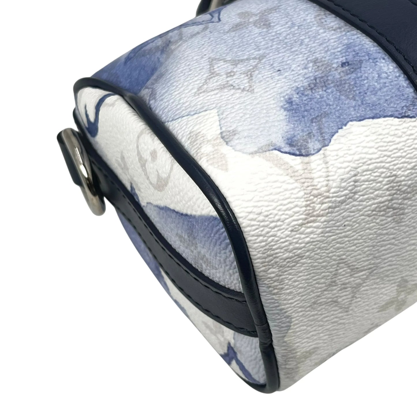 Louis Vuitton Monogram Watercolor Keepall XS Shoulder Bag Mini Bag - White × Blue