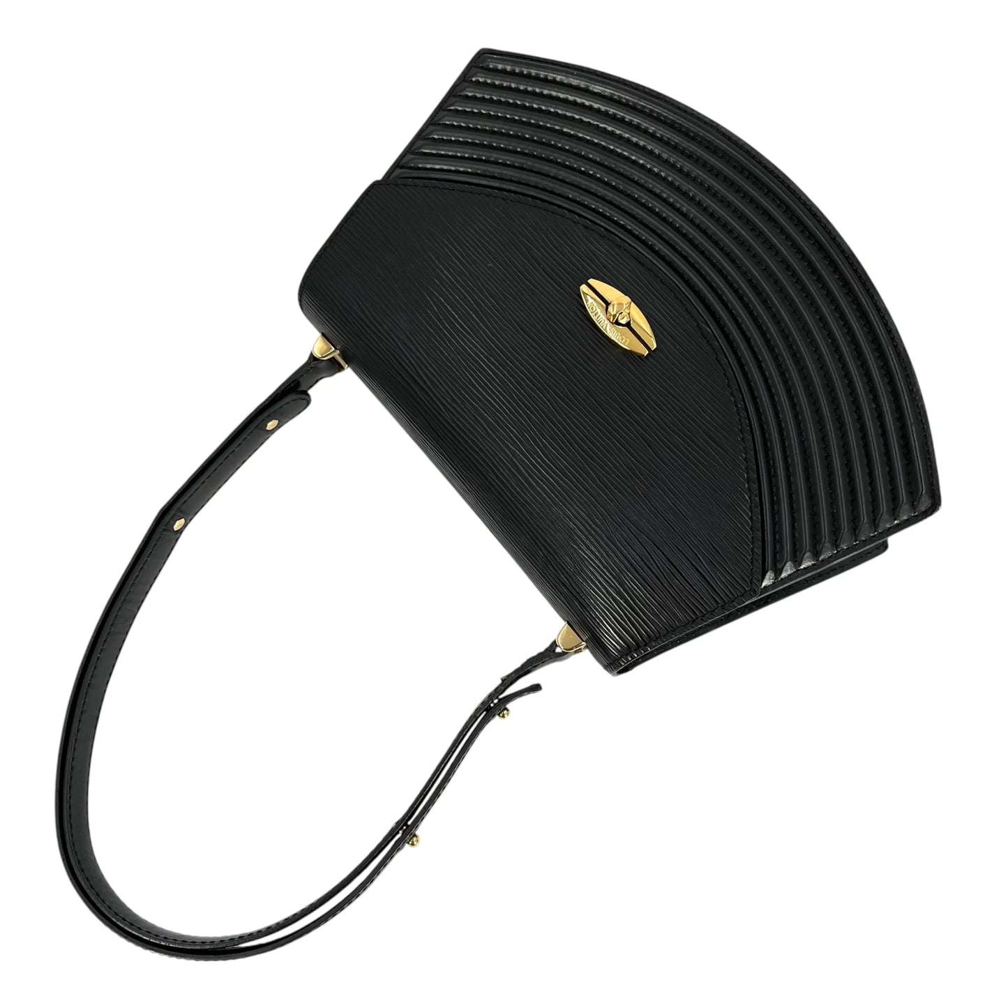 Louis Vuitton Tlisitt Epi Leather Shoulder Bag - Black
