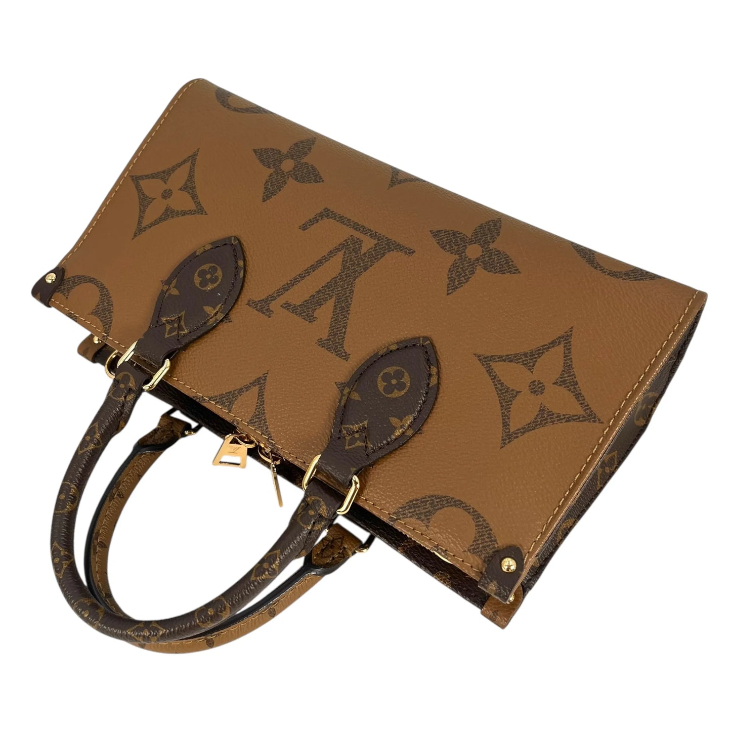 Louis Vuitton Monogram Reverse On The Go EW - Brown