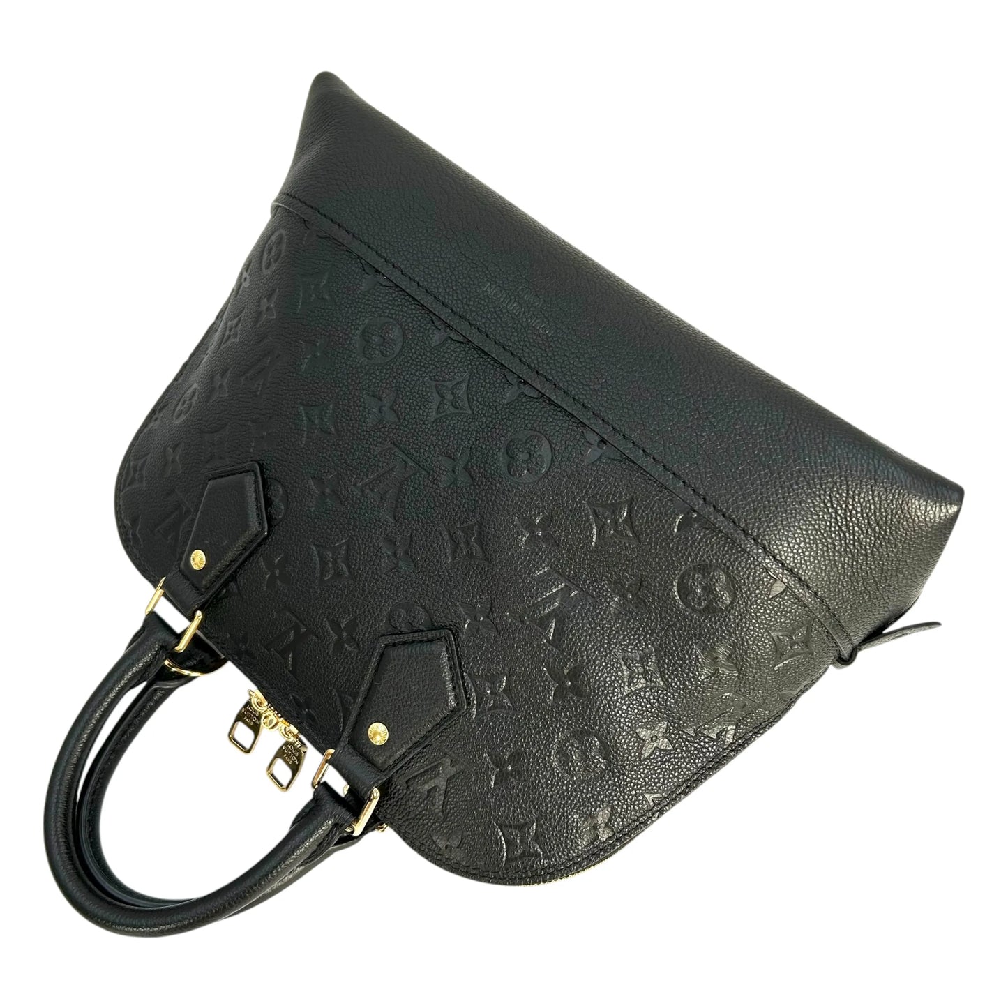 Louis Vuitton Neo Alma PM Monogram Empreinte Hand Bag - Black × Purple
