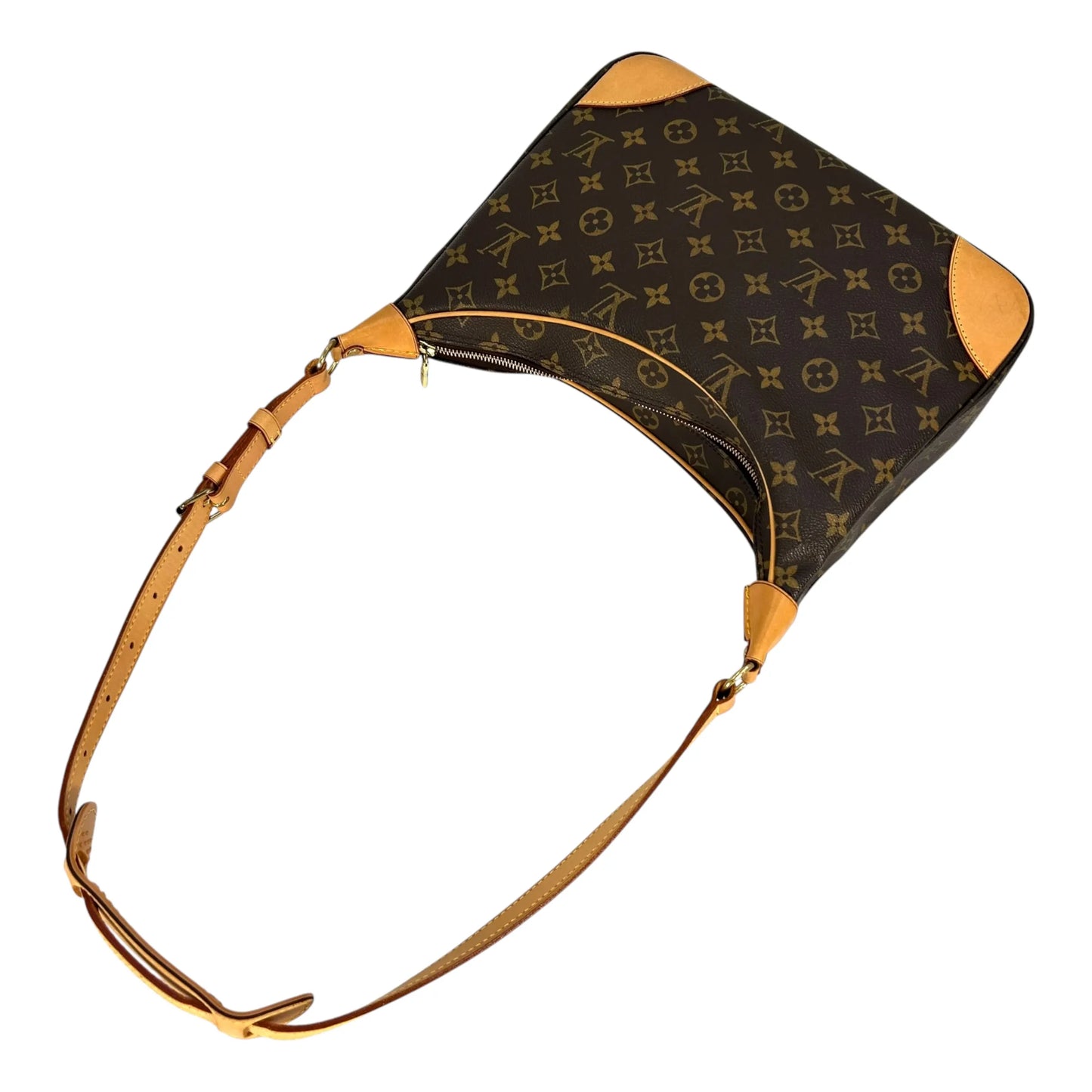Louis Vuitton Boulogne PM Monogram Canvas Shoulder Bag - Brown