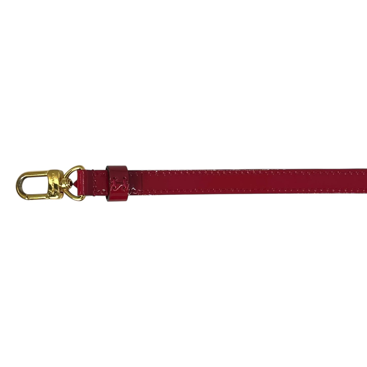 LOUIS VUITTON Vernis Shoulder Strap - Red