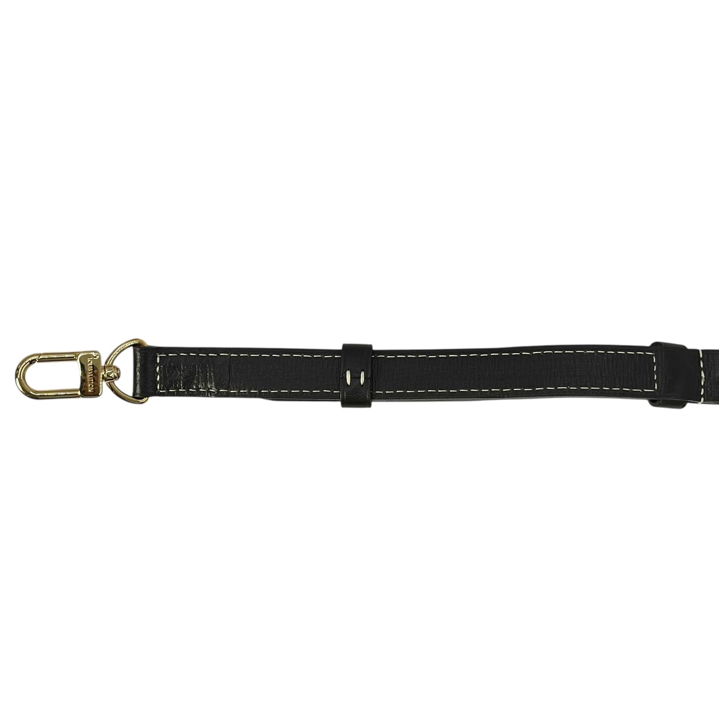 LOUIS VUITTON Leather Shoulder Strap - Darkbrown
