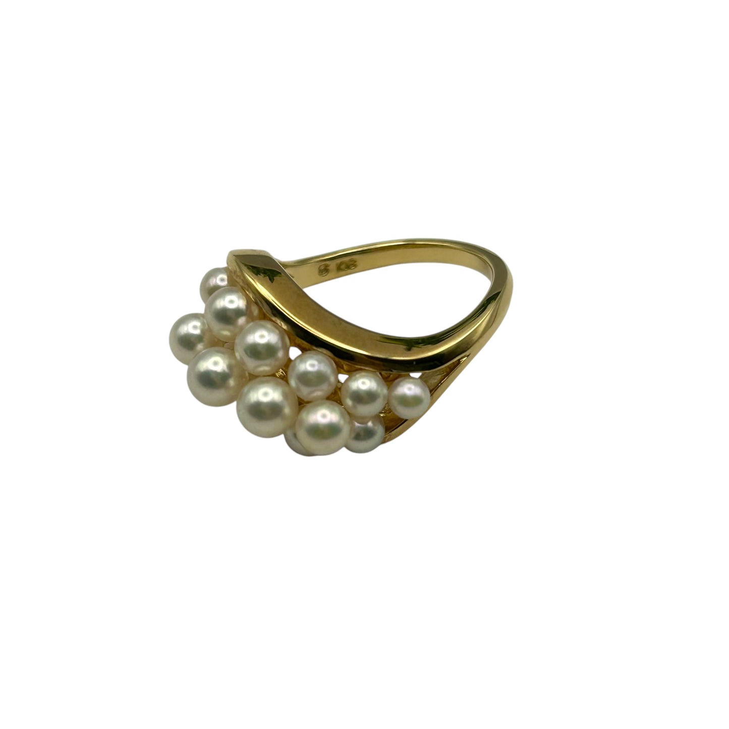 MIKIMOTO K18 Pearl Ring Jewelry