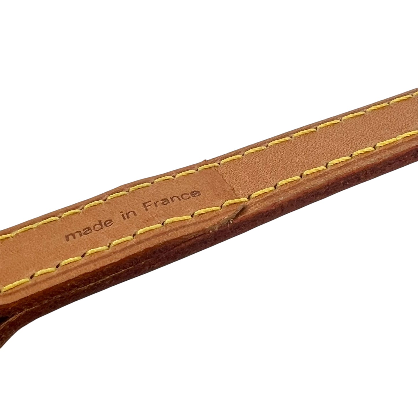 Louis Vuitton Brown Cowhide Leather Strap