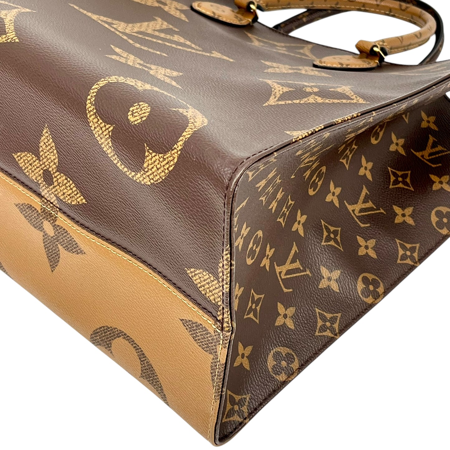 Louis Vuitton On The Go GM Brown Tote Bag