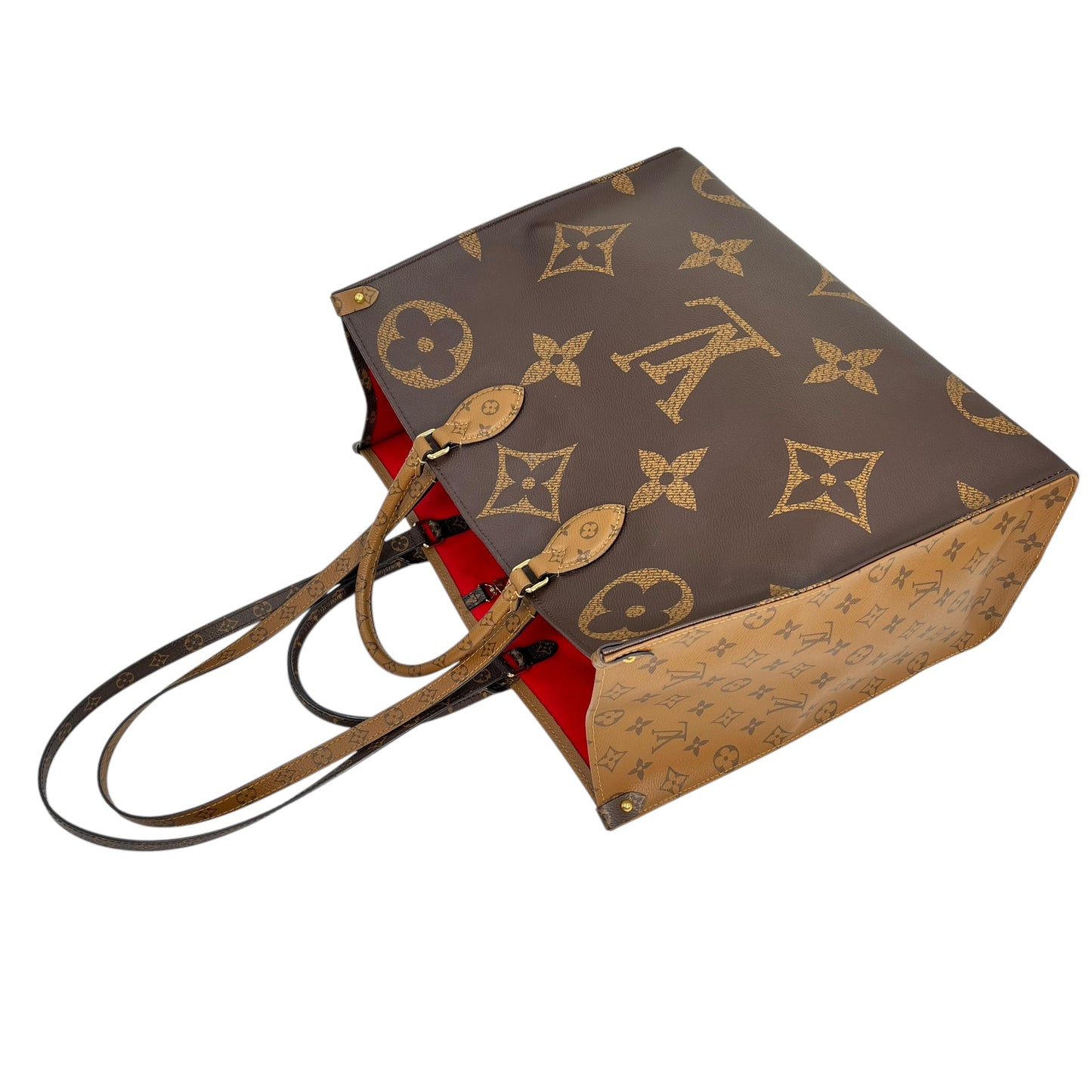 Louis Vuitton On The Go GM Brown Tote Bag