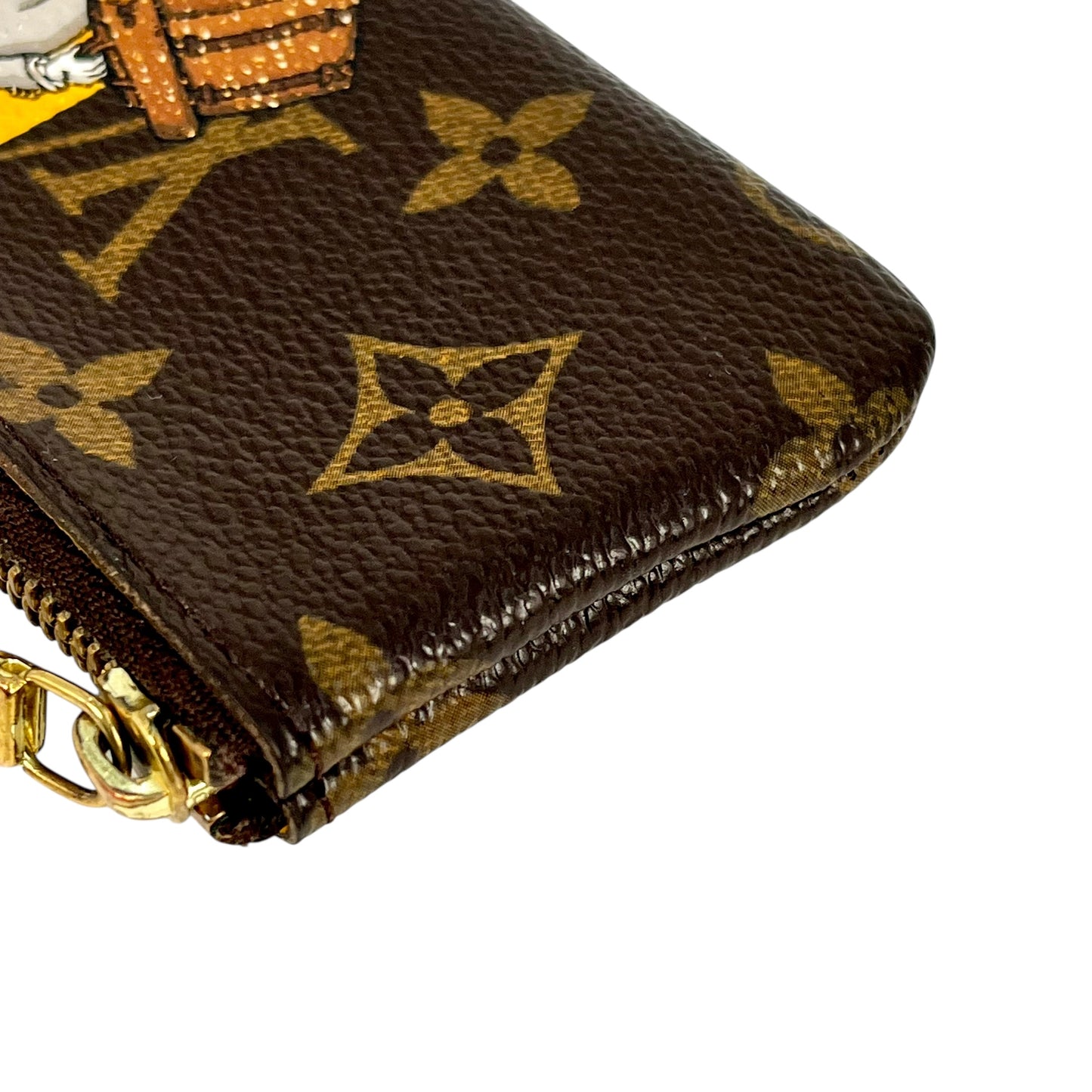 Louis Vuitton Pochette Cles Key ring coin case