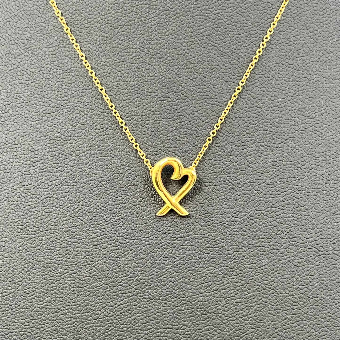 Tiffany Loving Heart Pendant Necklace