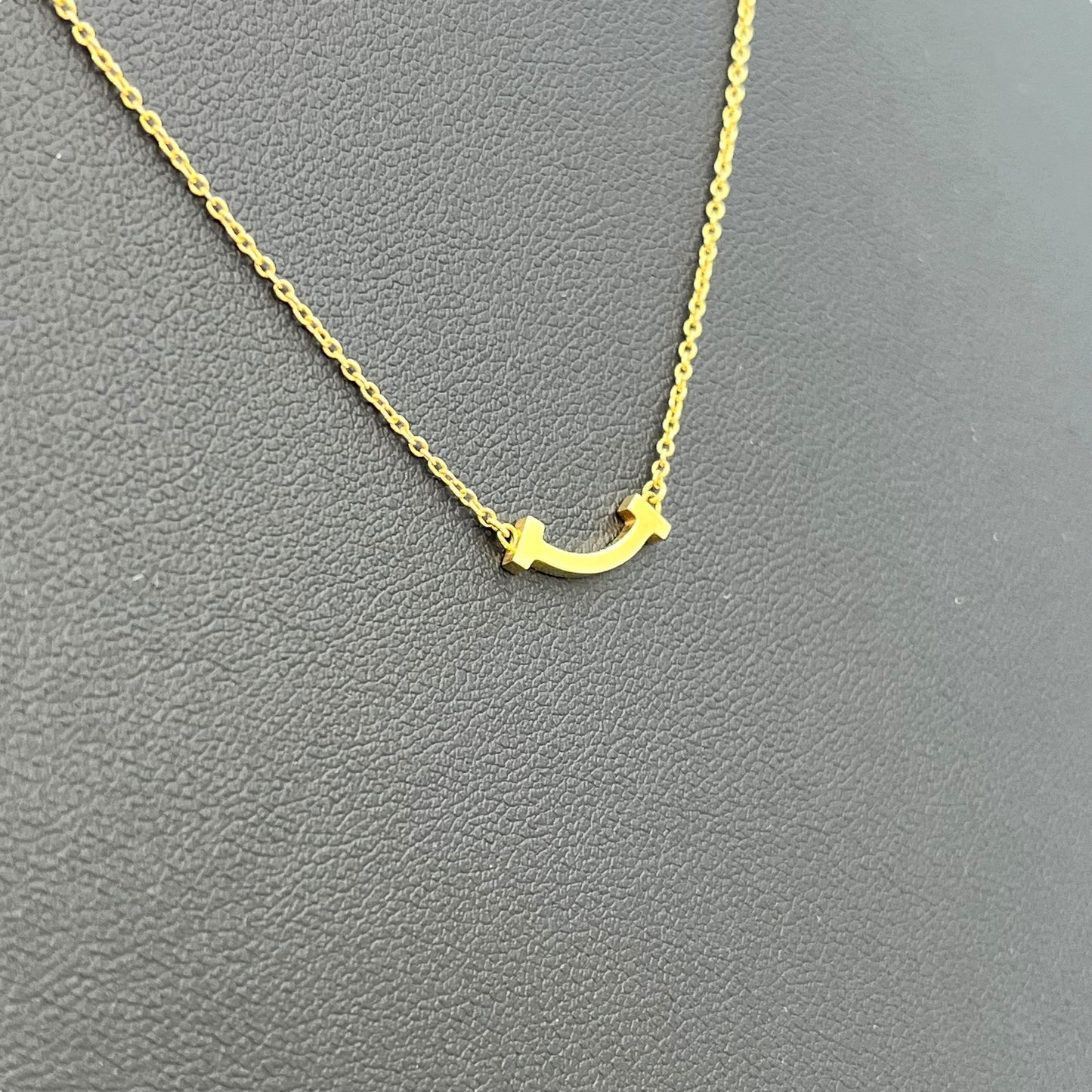Tiffany T Smile Pendant Necklace