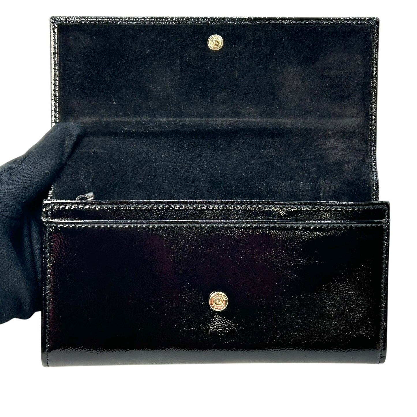 GUCCI Soho Interlocking long wallet