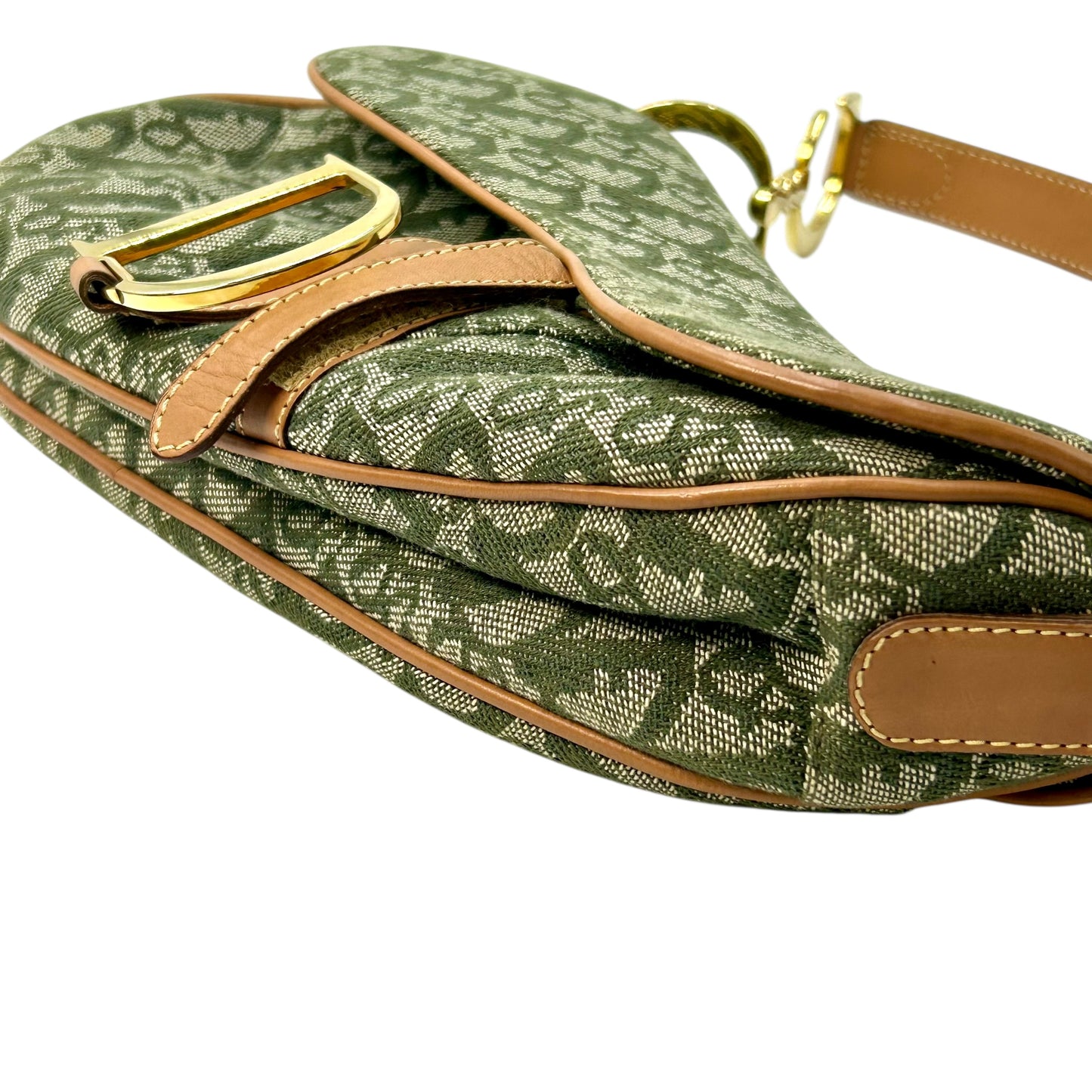 Dior Saddle Trotte canvas Shoulder Bag
