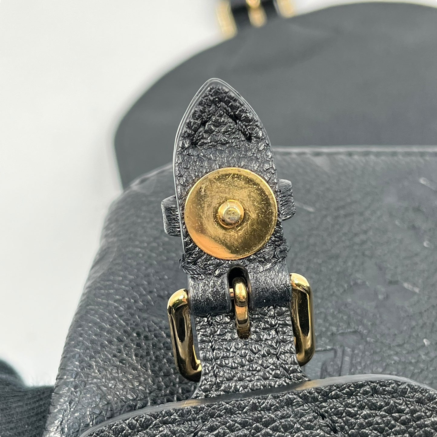 Louis Vuitton Monogram Empreinte Backpack - Black