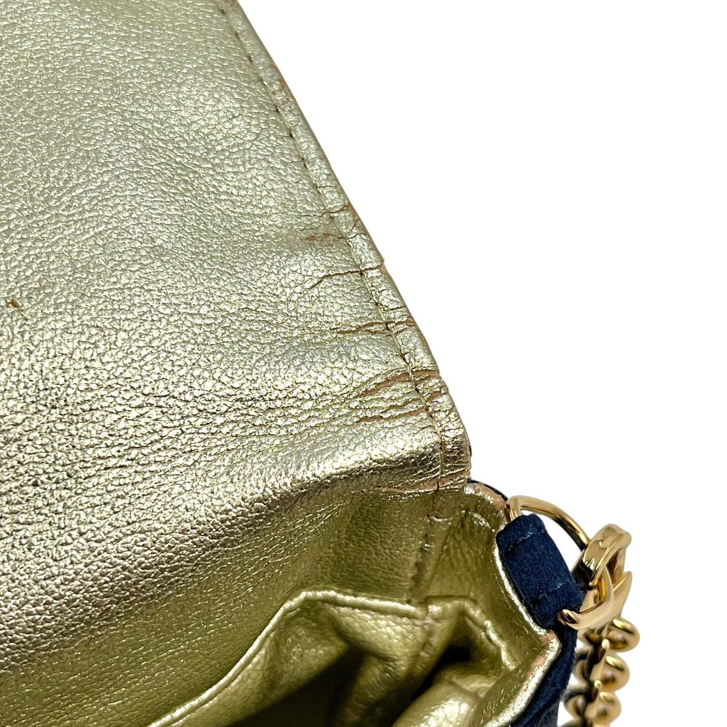 FENDI Covertible Baguette Shoulder Bag - Blue