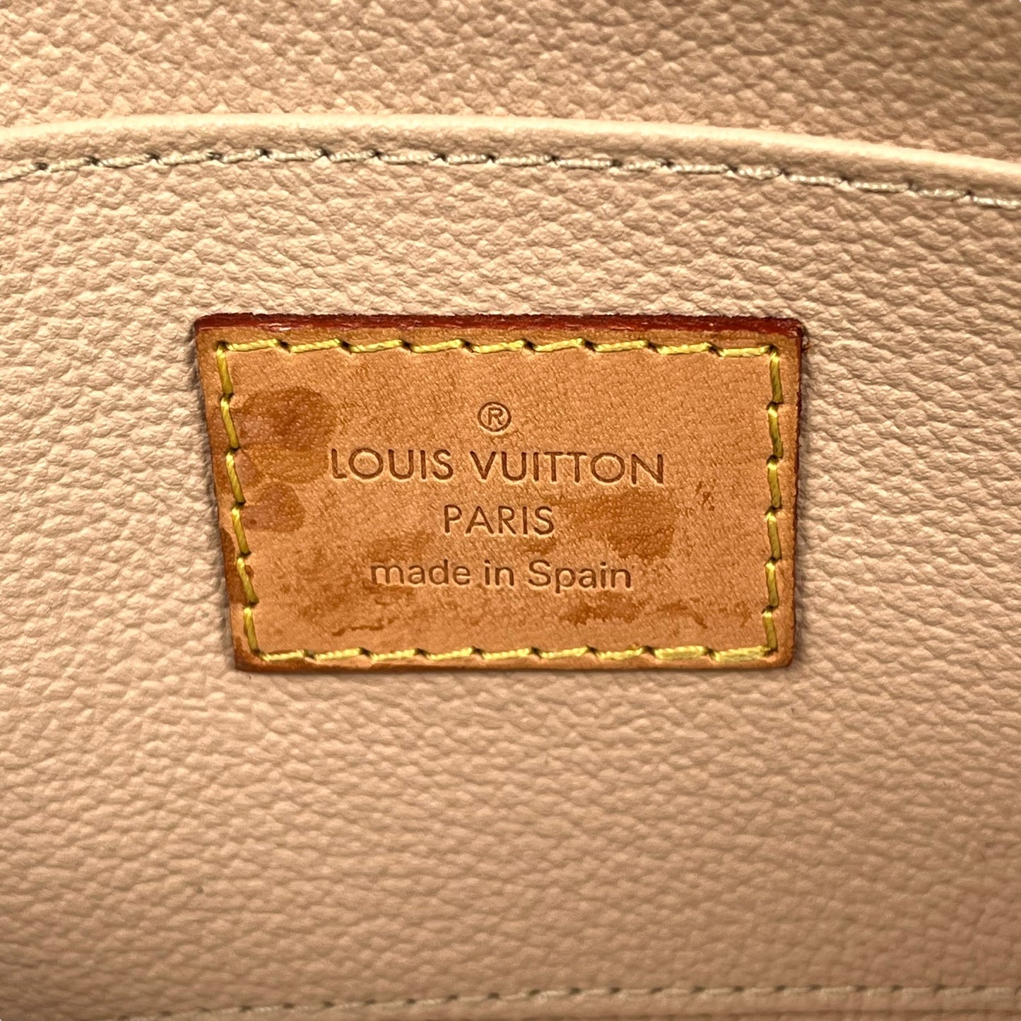 Louis Vuitton Monogram Canvas Pochette Cosmetic PM Pouch