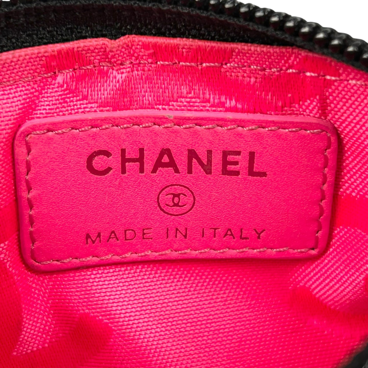 CHANEL Cambon Line Coco Mark Coin Purse