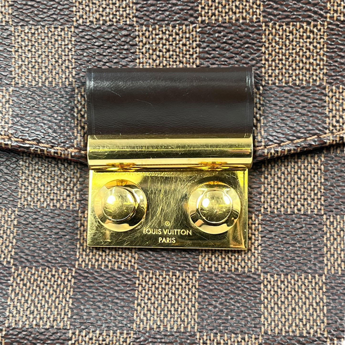 Louis Vuitton Monogram Croisette PM 2way Hand Bag - Brown