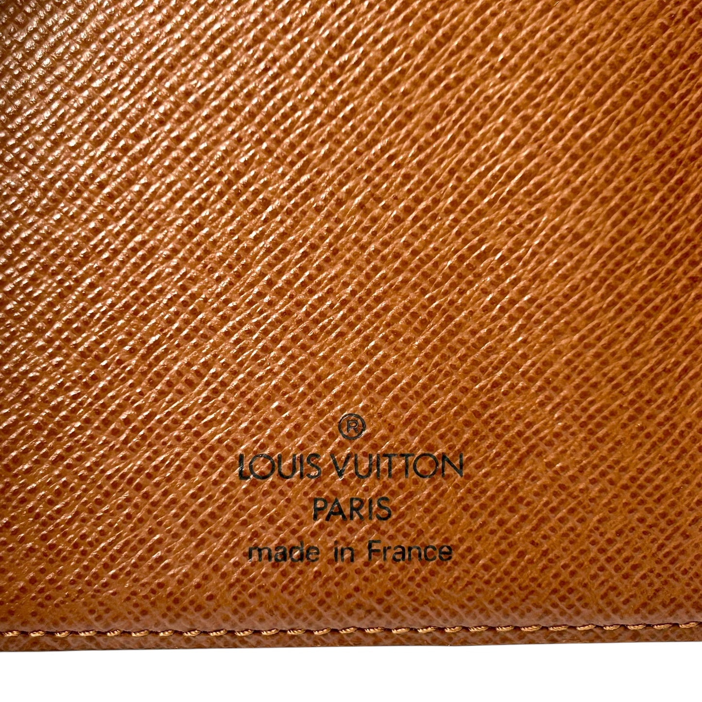 Louis Vuitton Monogram Portefeuille Porte-Papier Zip Compact Wallet - Brown - 32441