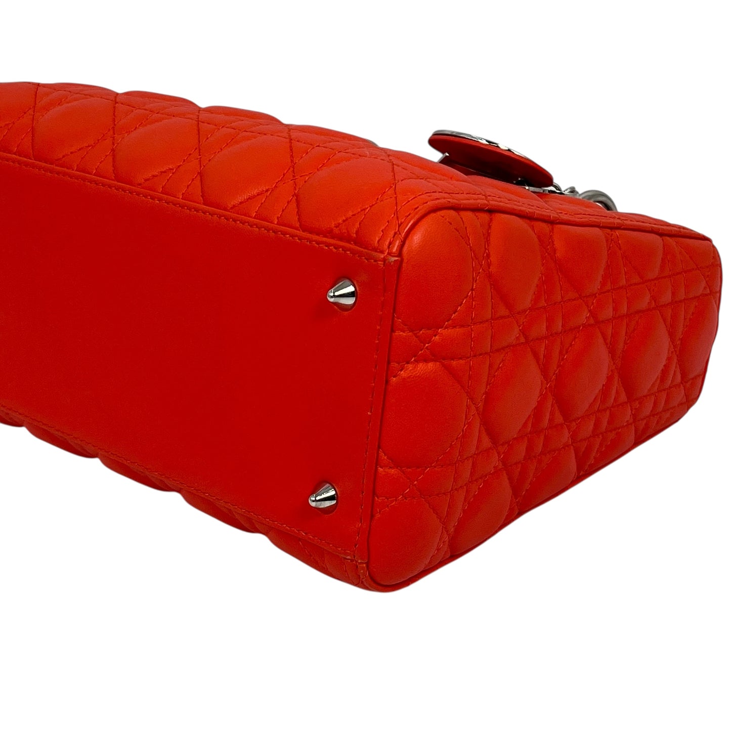 Dior Lady Dior 2way Bag - Orange