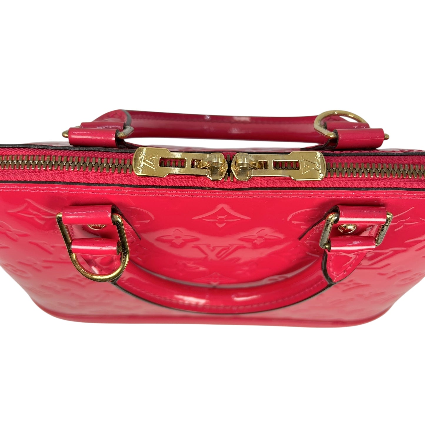 Louis Vuitton Vernis Alma PM Hand Bag - Pink
