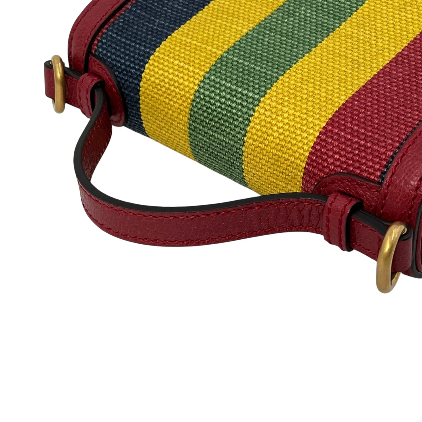 GUCCI Baia Della Stripe Shoulder Bag