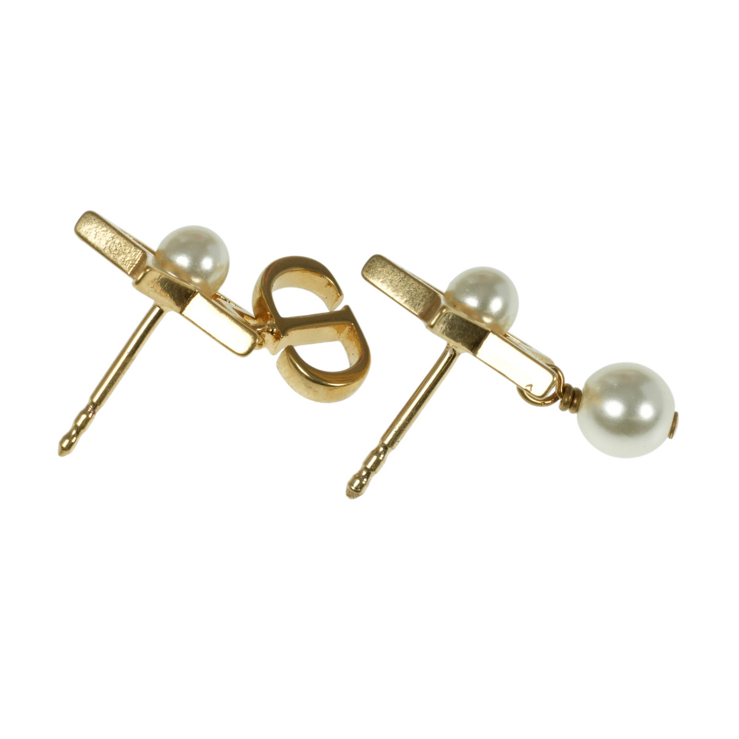 Dior Petit CD Lucky Charms Earrings Jewelry