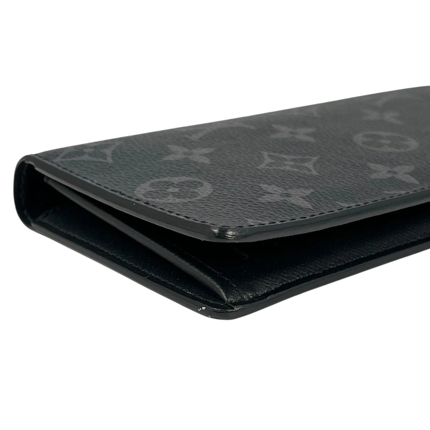 Louis Vuitton Monogram Eclipse Canvas Long Wallet - Black
