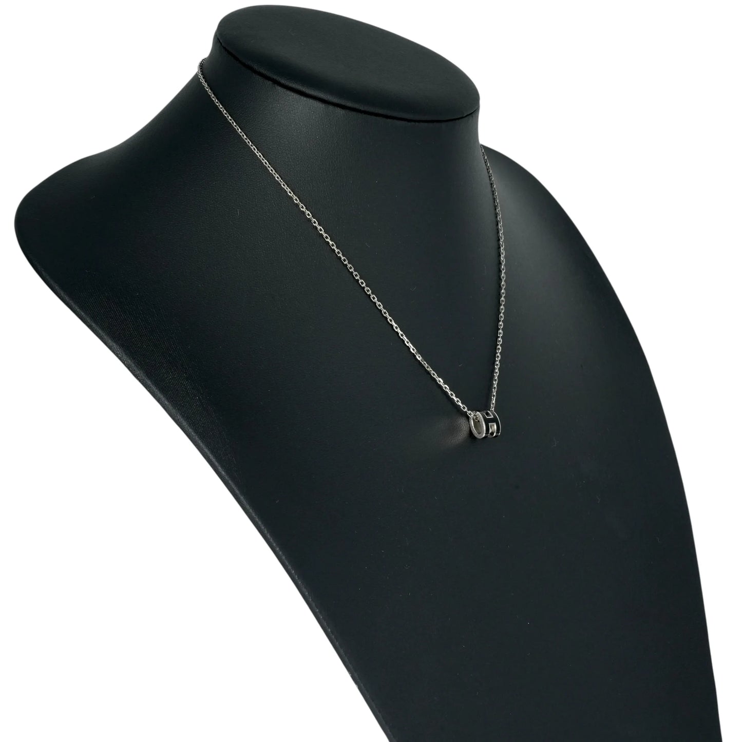 Hermès Mini Pop Ash Necklace Black