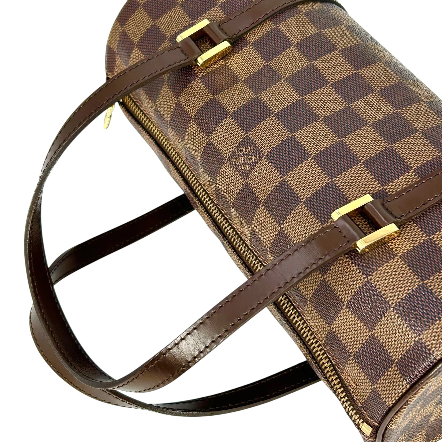 Louis Vuitton Damier Papillon Boston Hand Bag - Brown