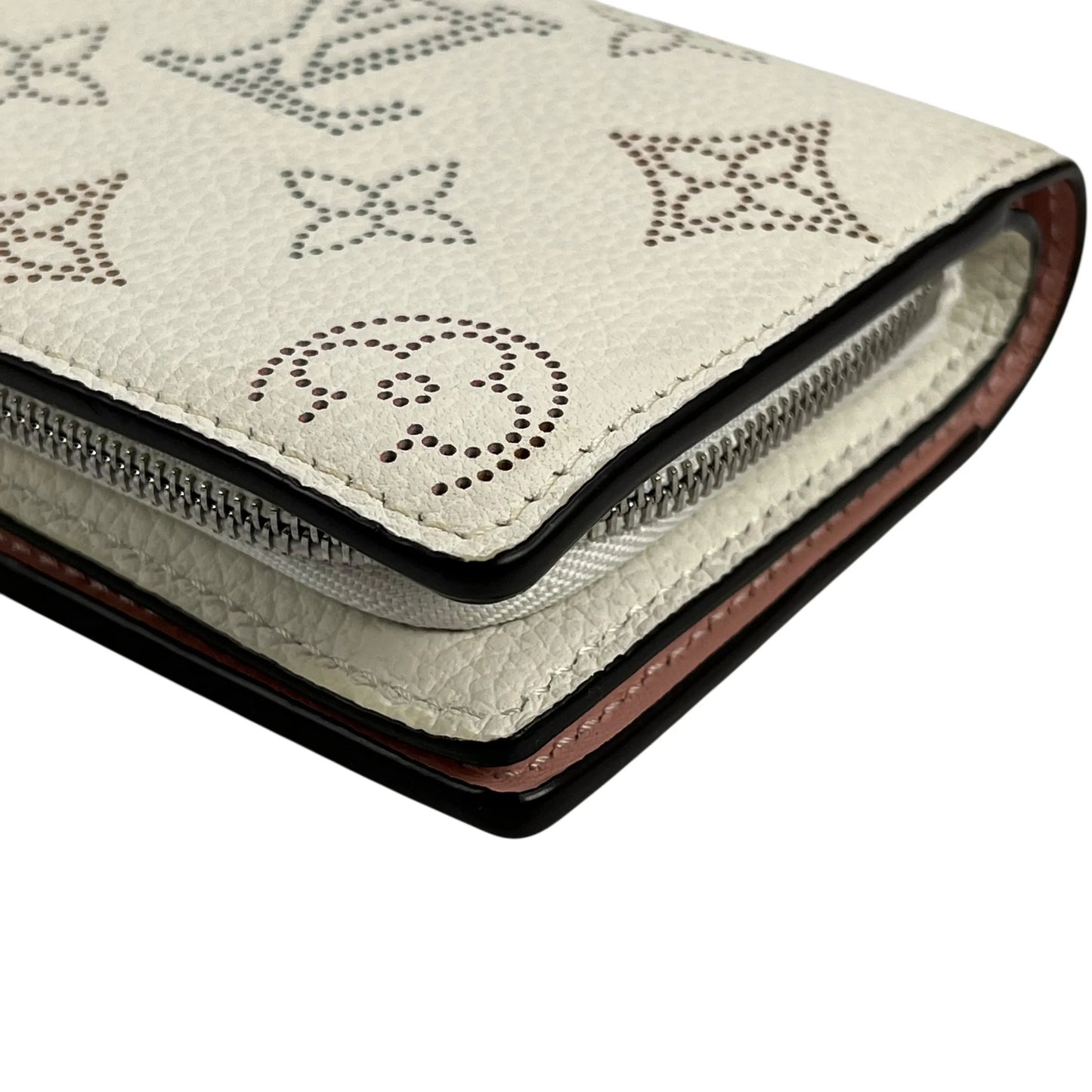 Louis Vuitton Portefeuille Clea Compact Wallet - White