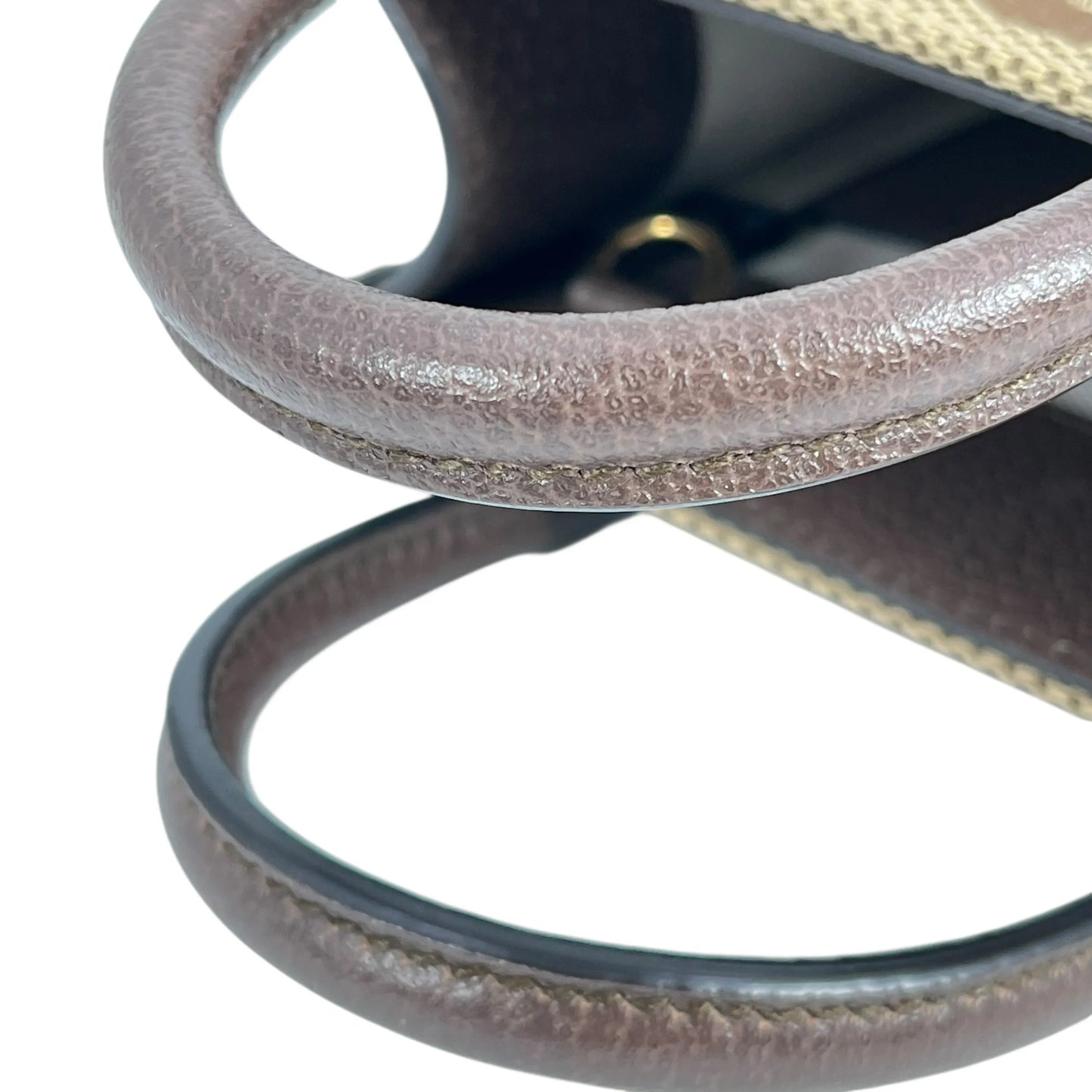 GUCCI Jumbo GG Mini Hand Bag Shoulder Bag - Brown