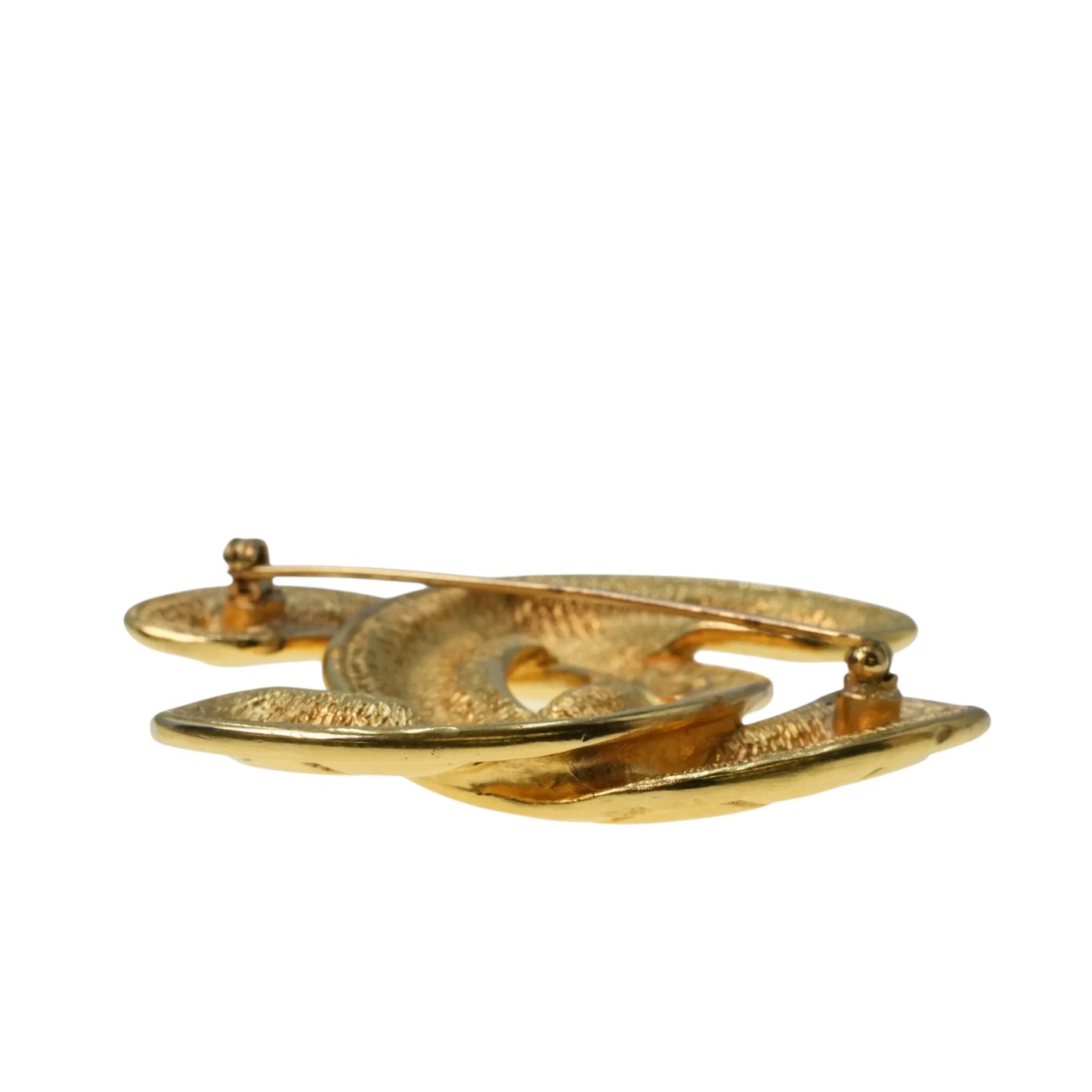 CHANEL CC Logo Brooch Accessories - Gold Plated