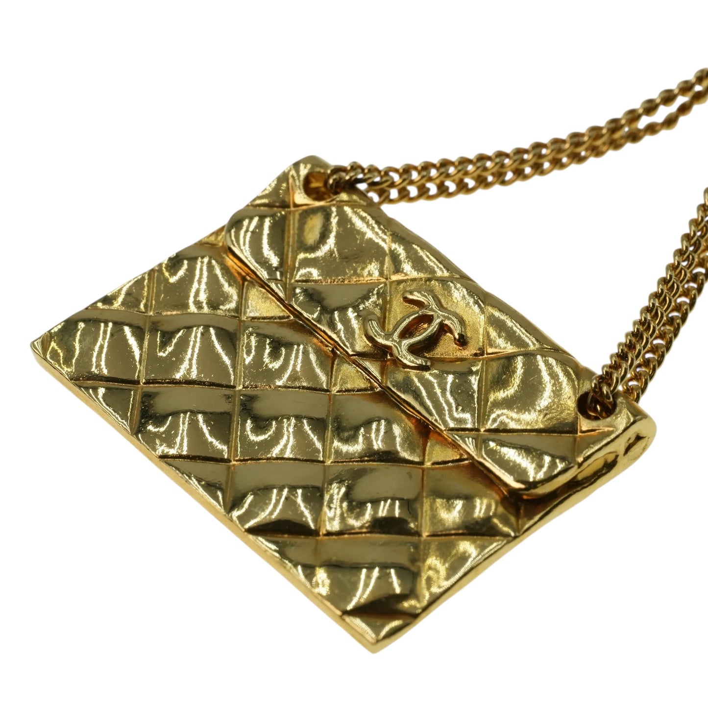 CHANEL Materasse CC Logo Earring 95A - Gold Plated