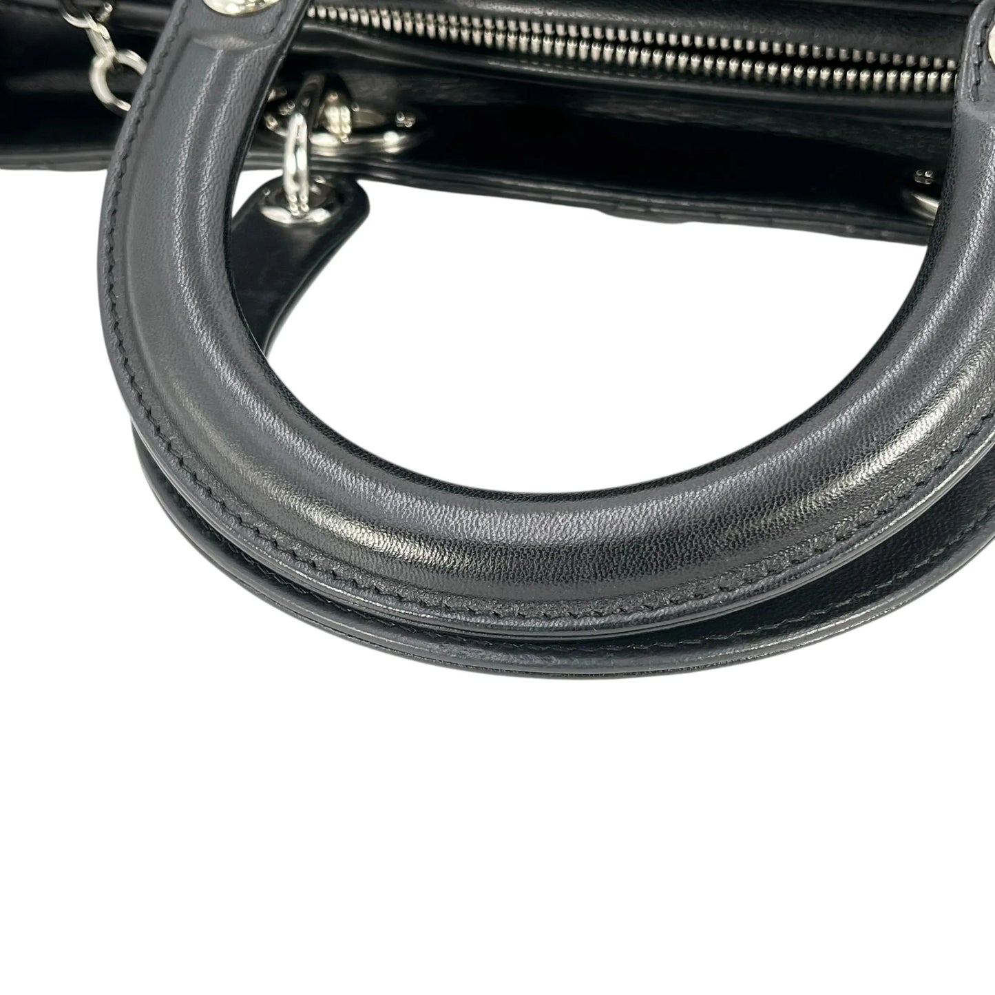 Dior Lady Dior Large Hand Bag - Black