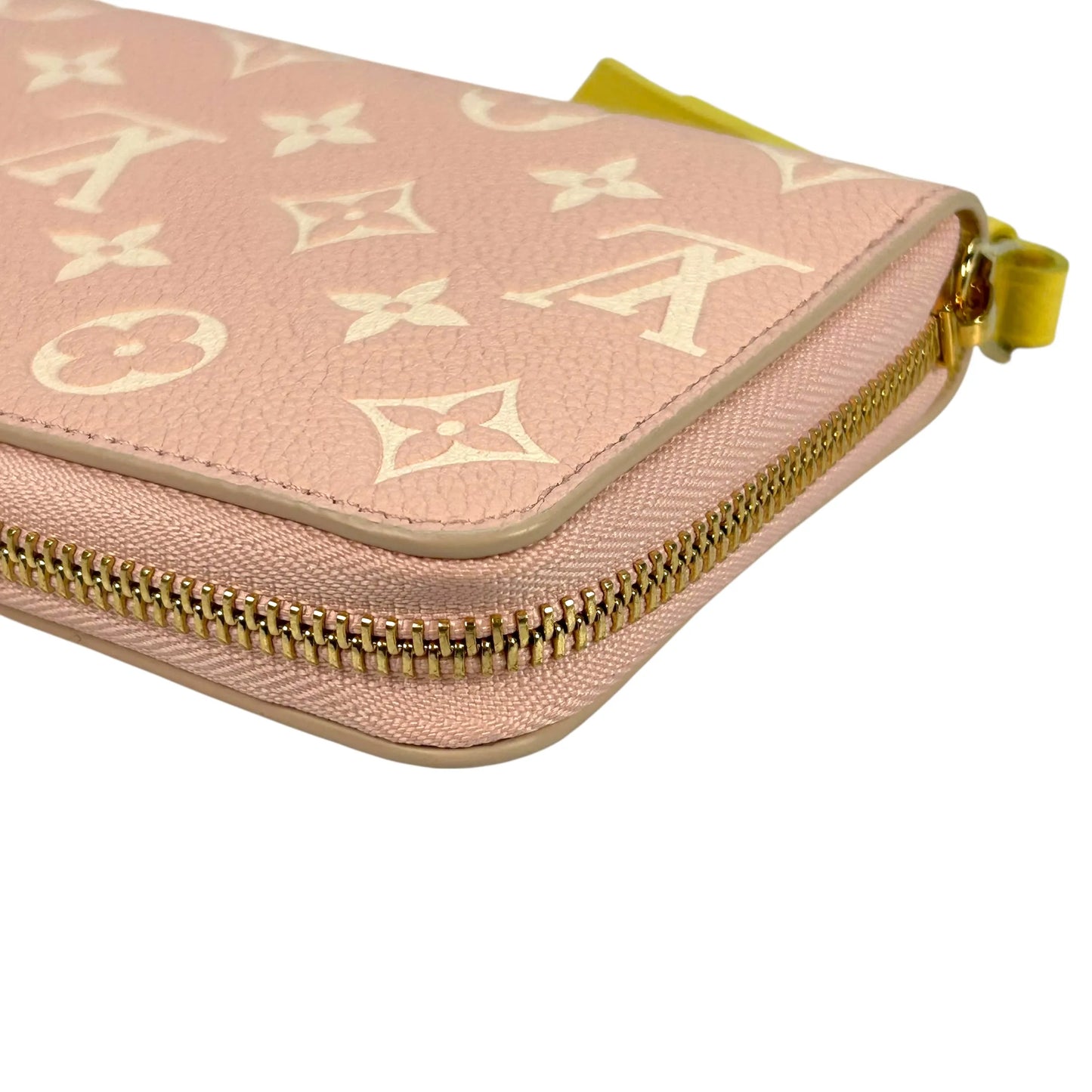 Louis Vuitton Monogram Empreinte Zippy Long Wallet - Pink