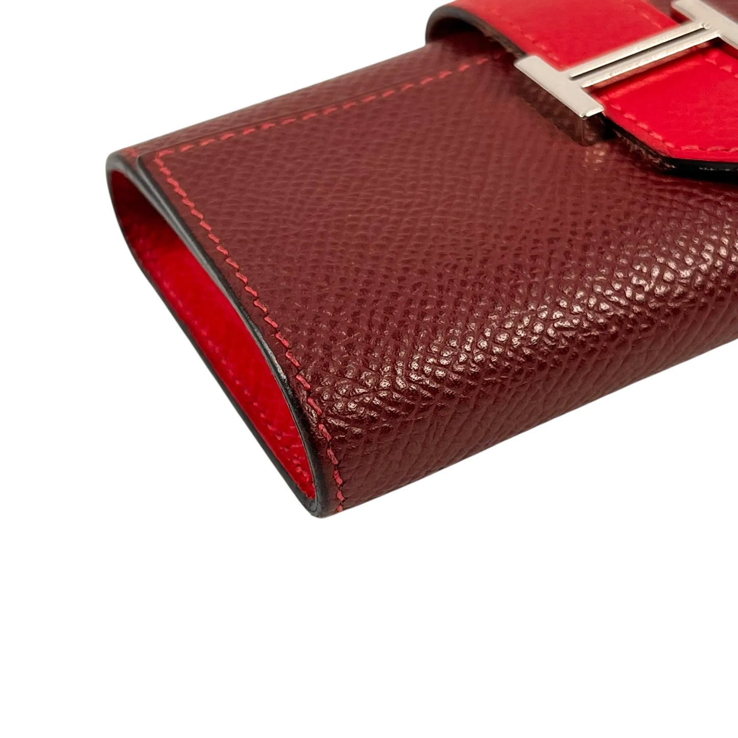 Hermès Bearn Key Case - Rouge Red