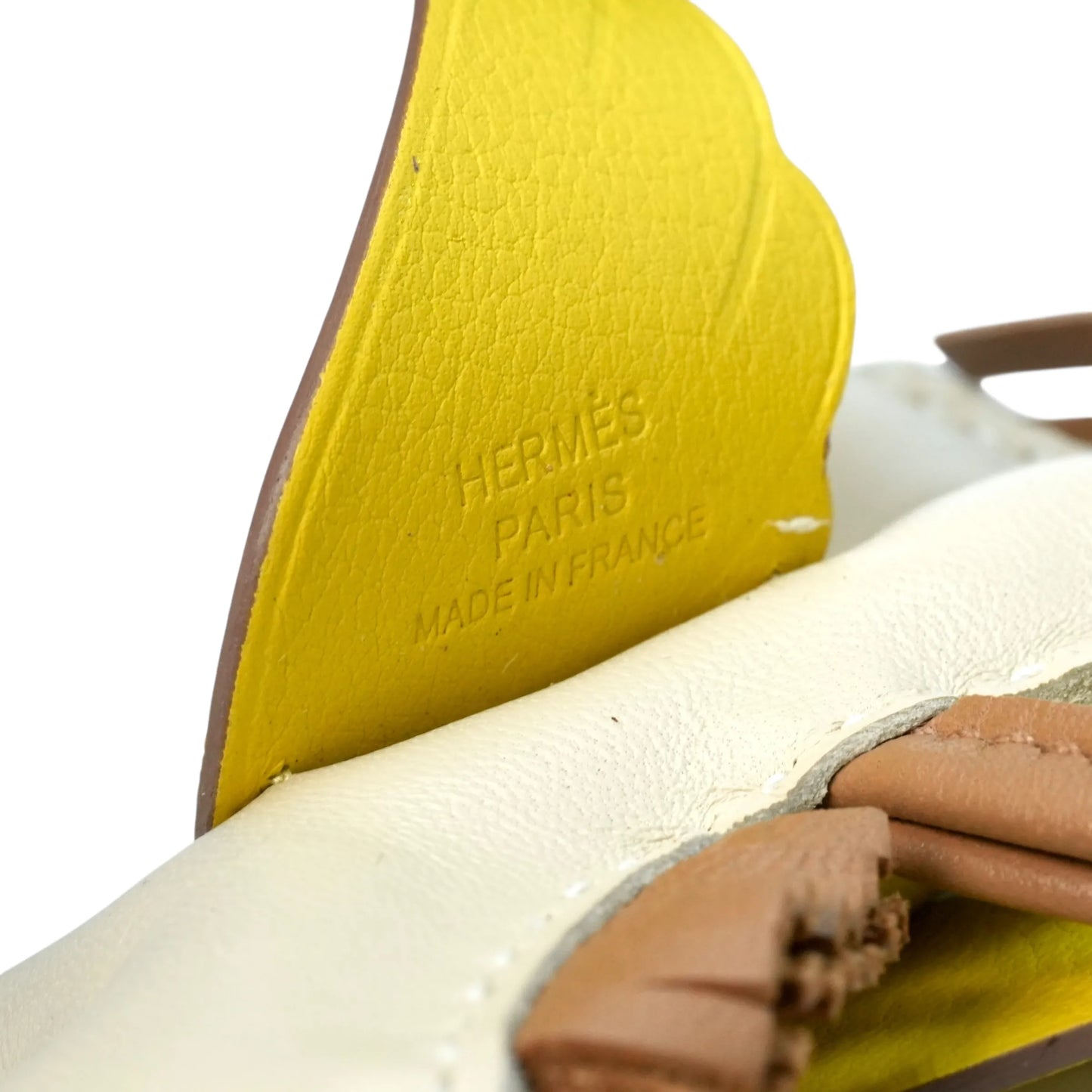 Hermès Rodeo Horse Charm PM Accessories - Cream×Yellow