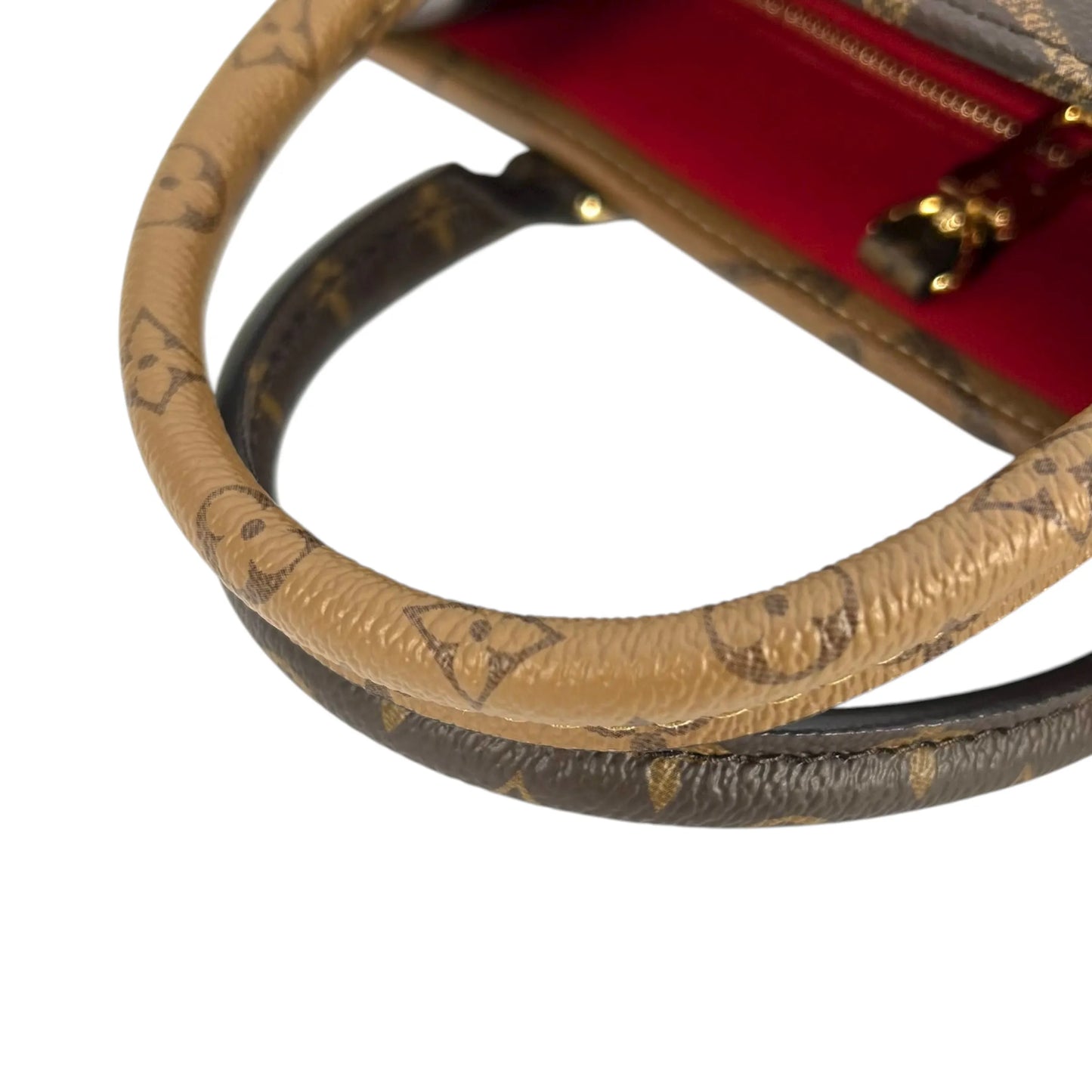 Louis Vuitton Giant Monogram Canvas On The Go PM Hand Bag Shoulder Bag - Brown