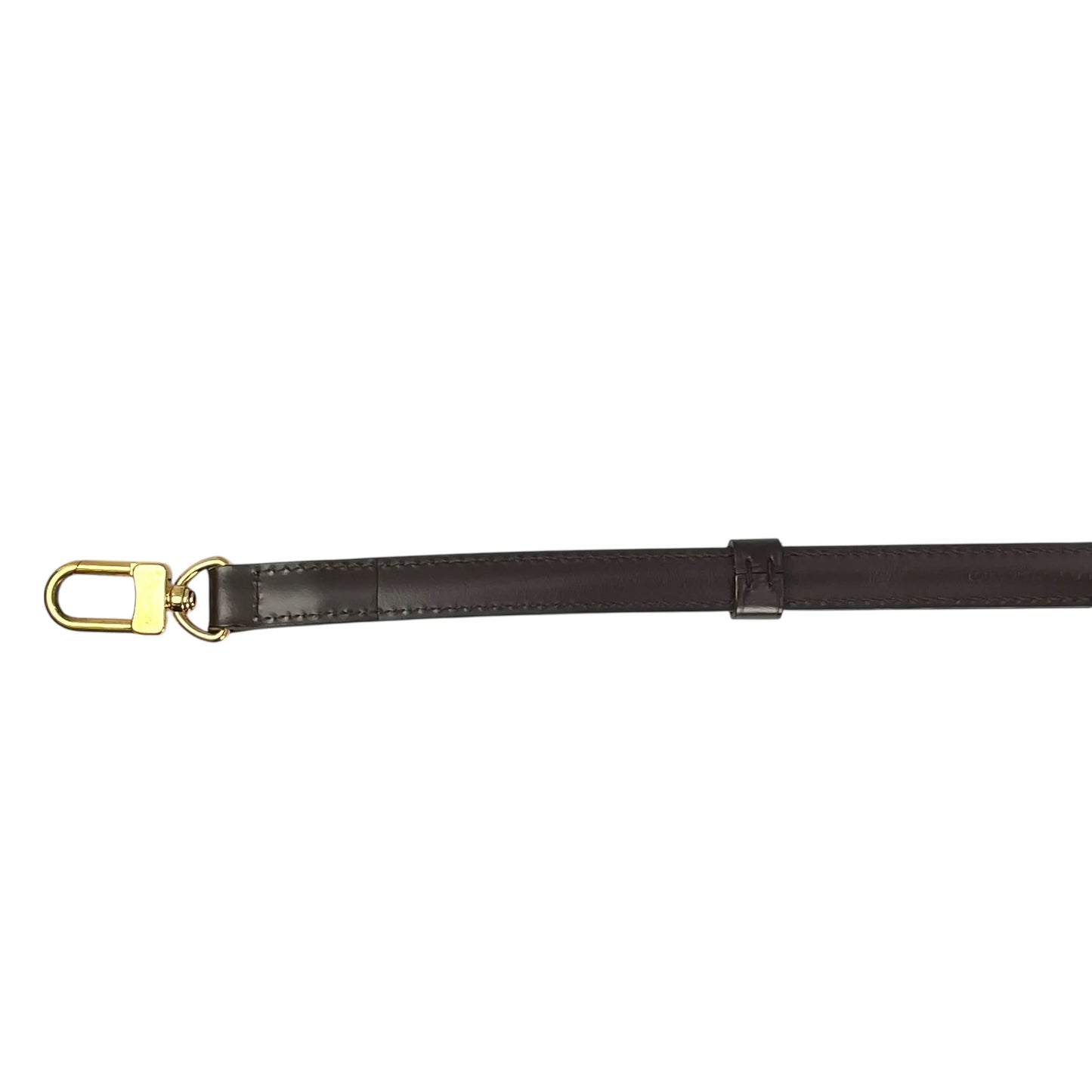 LOUIS VUITTON Leather Shoulder Strap - Darkbrown - 34941