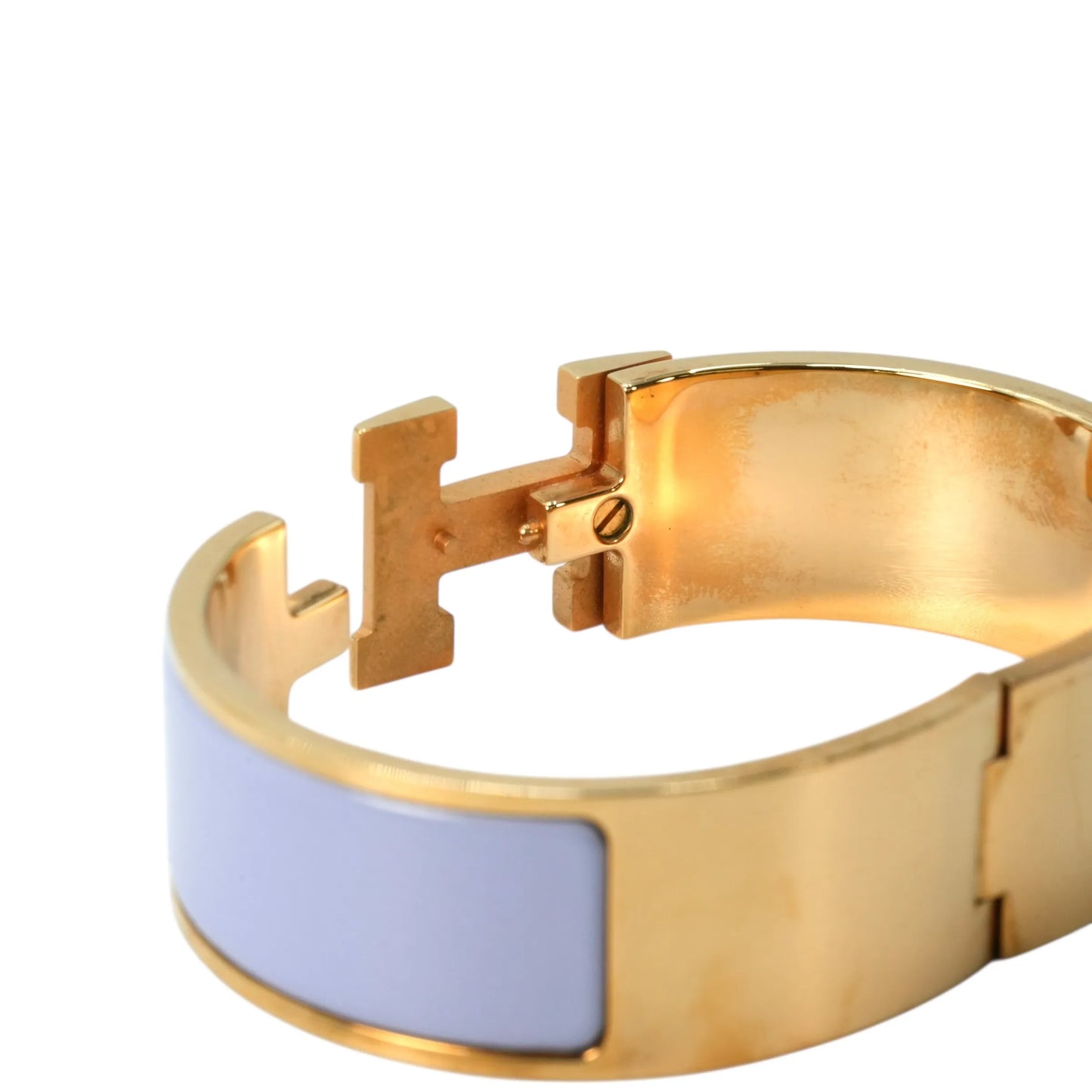 HERMES Clic Clac H Bracelet - Yellow Gold