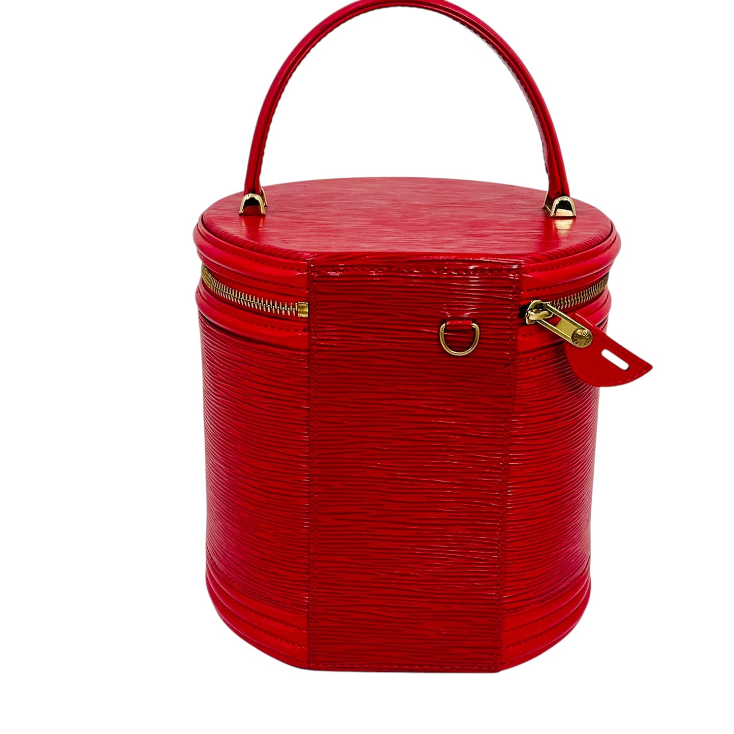Louis Vuitton Epi Cannes Vanity Hand Bag - Red
