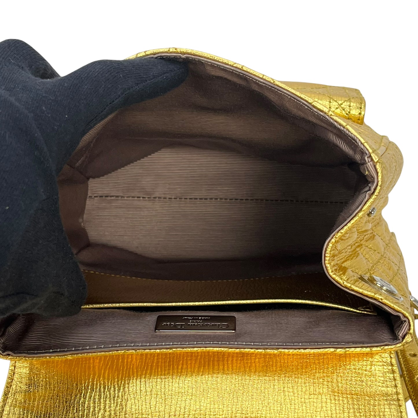 Dior Cannage stardust small Backpack