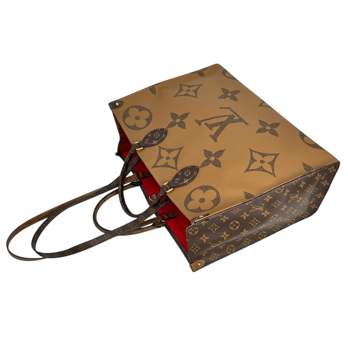 Louis Vuitton On The Go GM Brown Tote Bag