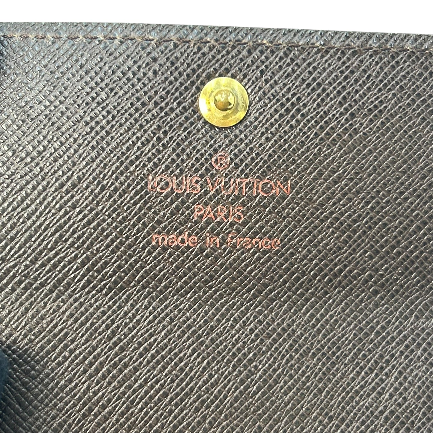 Louis Vuitton Damier Portemonnaie Plat Compact Wallet