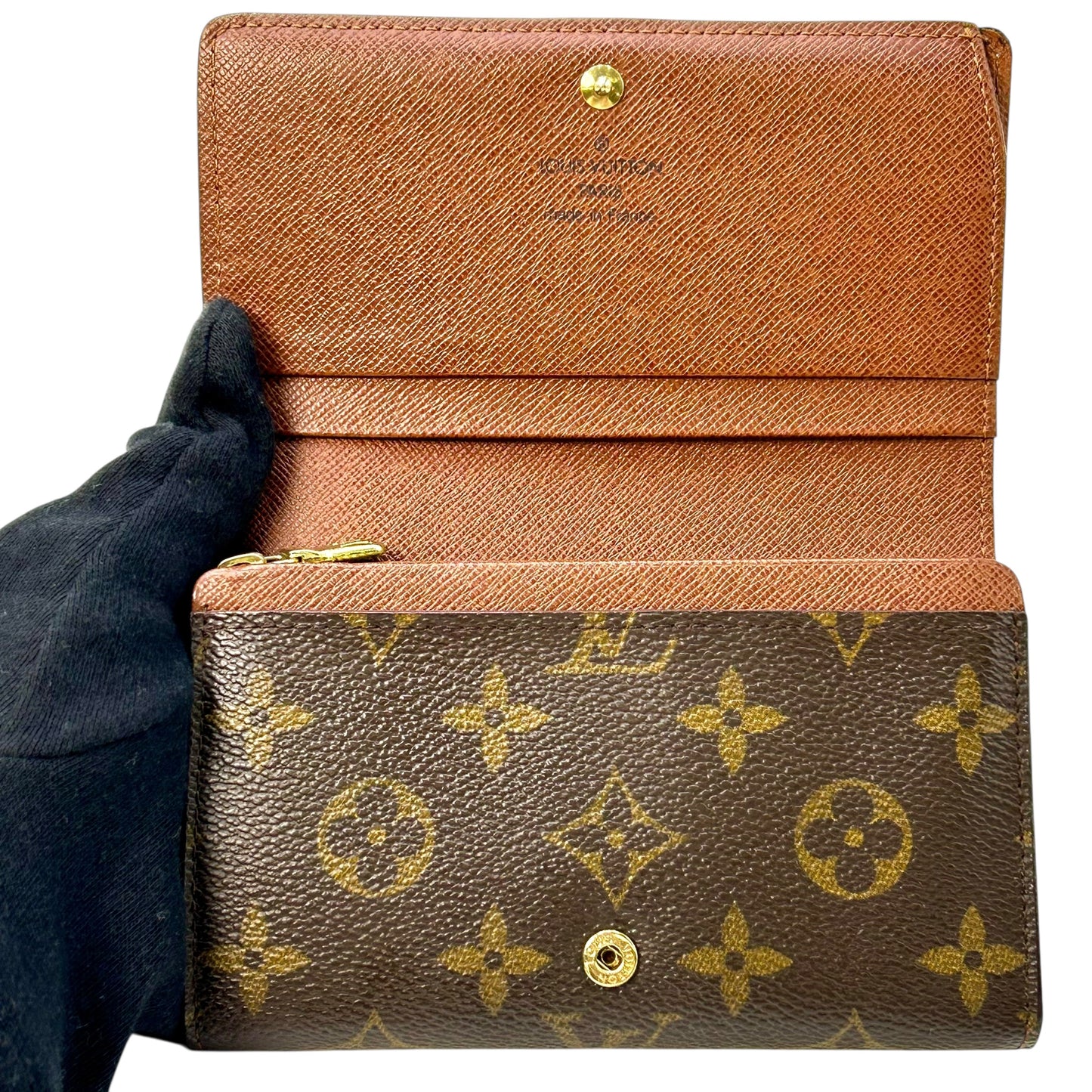 Louis Vuitton Monogram Portemonnaie Billets Compact Wallet - 32422