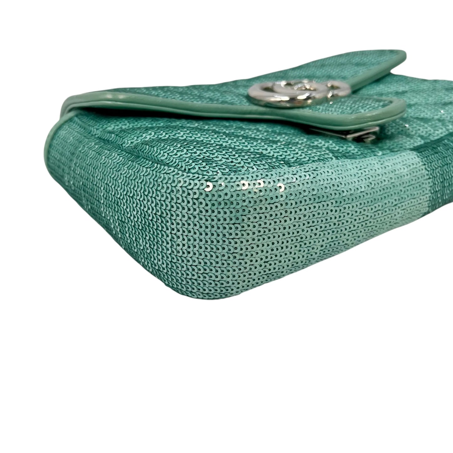 GUCCI GG Marmont Sequinned Shoulder Bag